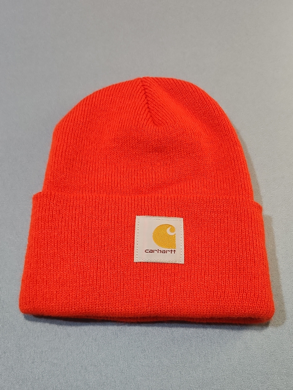 Carhartt Cuffed Beanie - High Visibility Orange